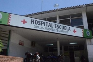 ELLITORAL_399899 |  Gentileza Hospital Escuela  General San Martín  de la capital provincial.