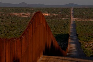 ELLITORAL_365719 |  Getty Sección del  muro  entre Estados Unidos y México