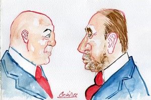 ELLITORAL_435660 |  Ilustración Lucas Cejas Bonfatti y Perotti fueron rivales y en esa competencia se definió la provincia. Si tanto uno como el otro se cree dueño de los votos partirían hoy de un error que complicaría el 2022 y el 2023.