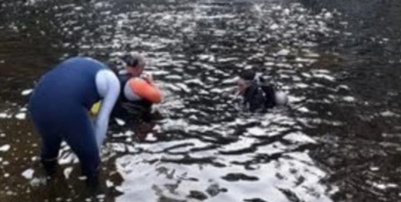 Un turista cayó a un arroyo con su hija y murió ahogado en Córdoba
