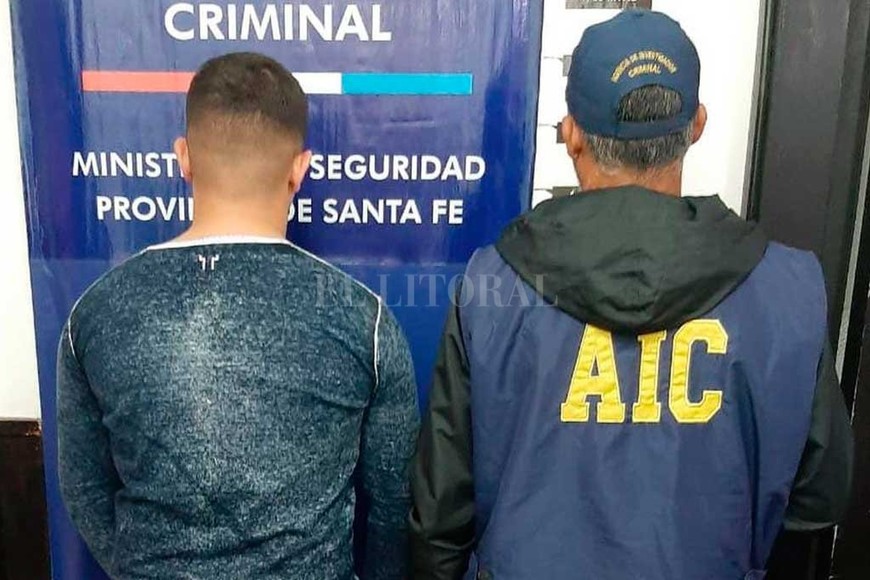 ELLITORAL_434310 |  Gentileza Ávila, Libera y Vega fueron detenidos por el personal de la Agencia de Investigación Criminal (AIC).