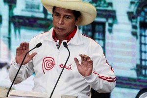 ELLITORAL_422030 |  Gentileza Pedro Castillo, presidente peruano en problemas. Una alianza de fuerzas opositoras quiere destituirlo.