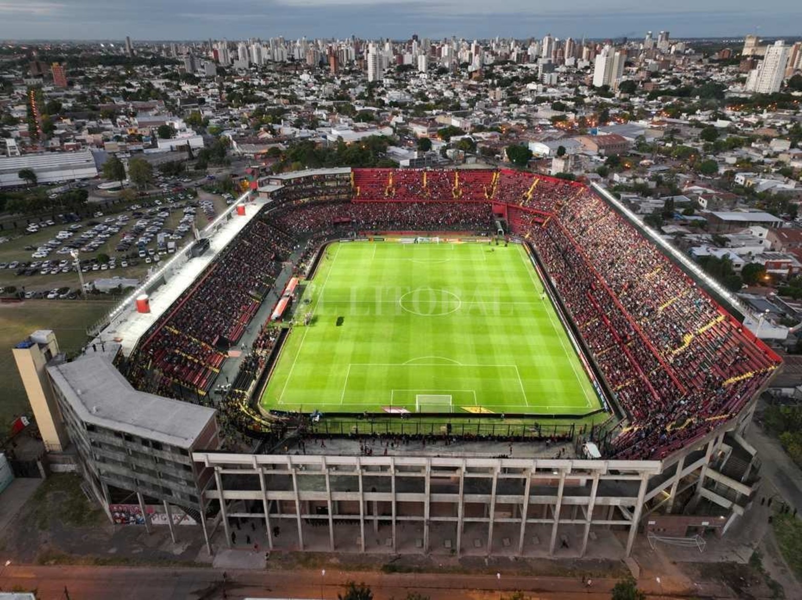 Copa Libertadores 2022 Colón Peñarol Las imágenes desde el drone El Litoral