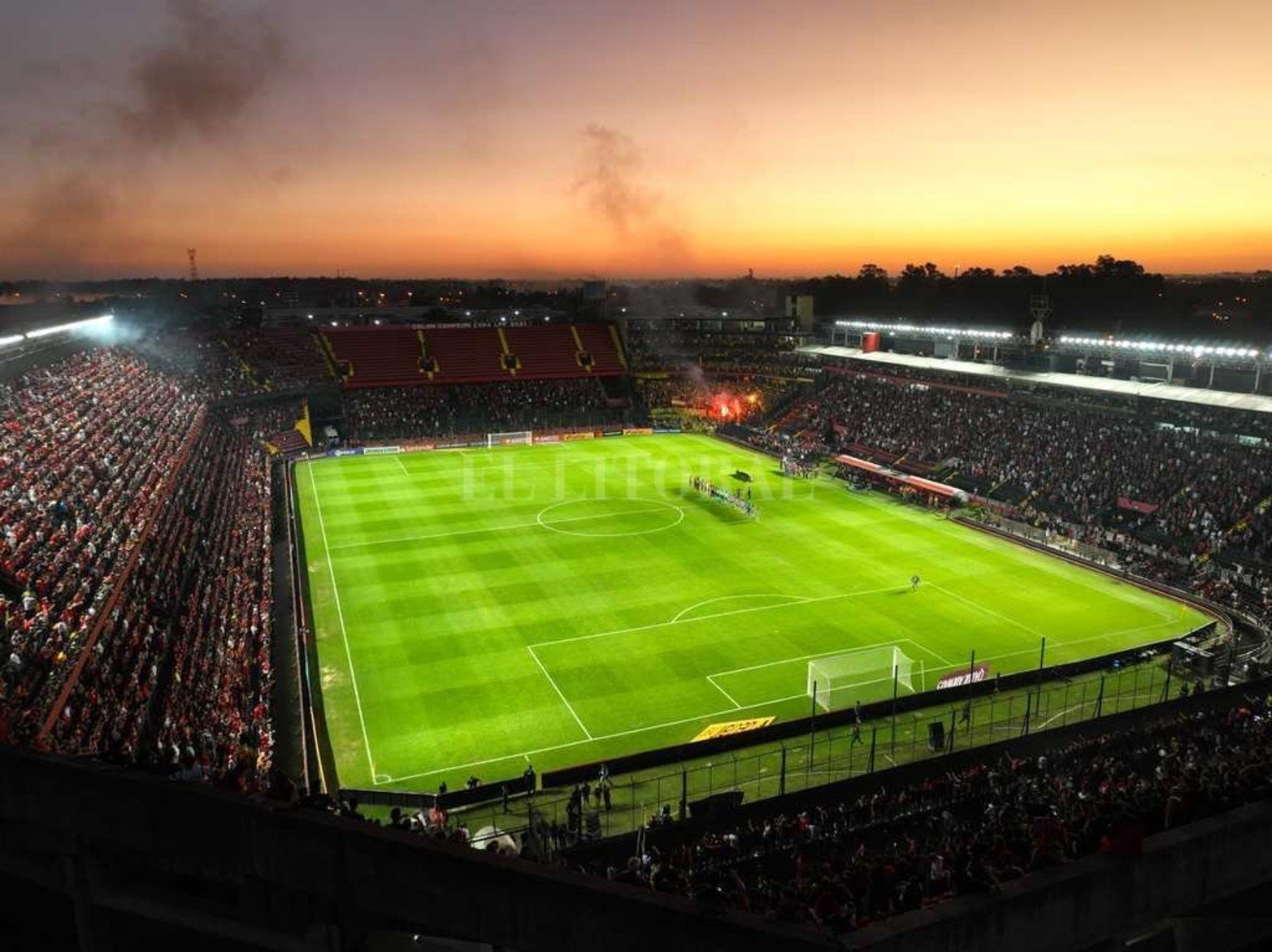 Copa Libertadores 2022 Colón Peñarol Las imágenes desde el drone El Litoral