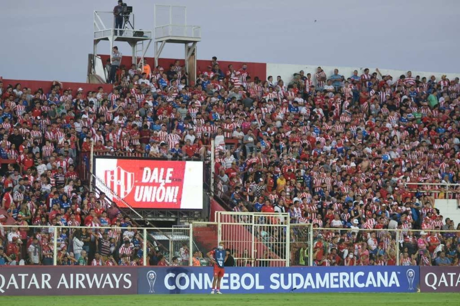Copa Sudamericana 2022 Unión-Junior de Barranquilla 
La hinchada en la previa del partido
