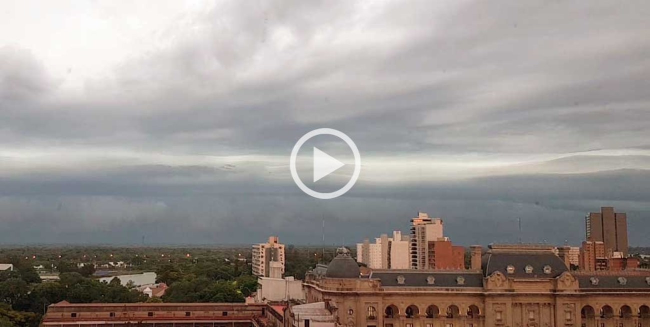 Espectacular video: así llegó la tormenta a la ciudad de Santa Fe - El  Litoral