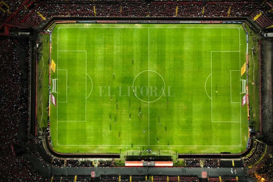 Copa Libertadores 2022 Colón-Peñarol. Fotos desde el drone El Litoral