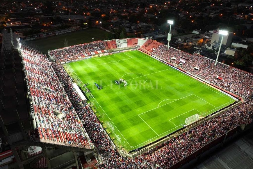 Copa Sudamericana: Unión  vs. Junior de Barranquilla, desde el aire