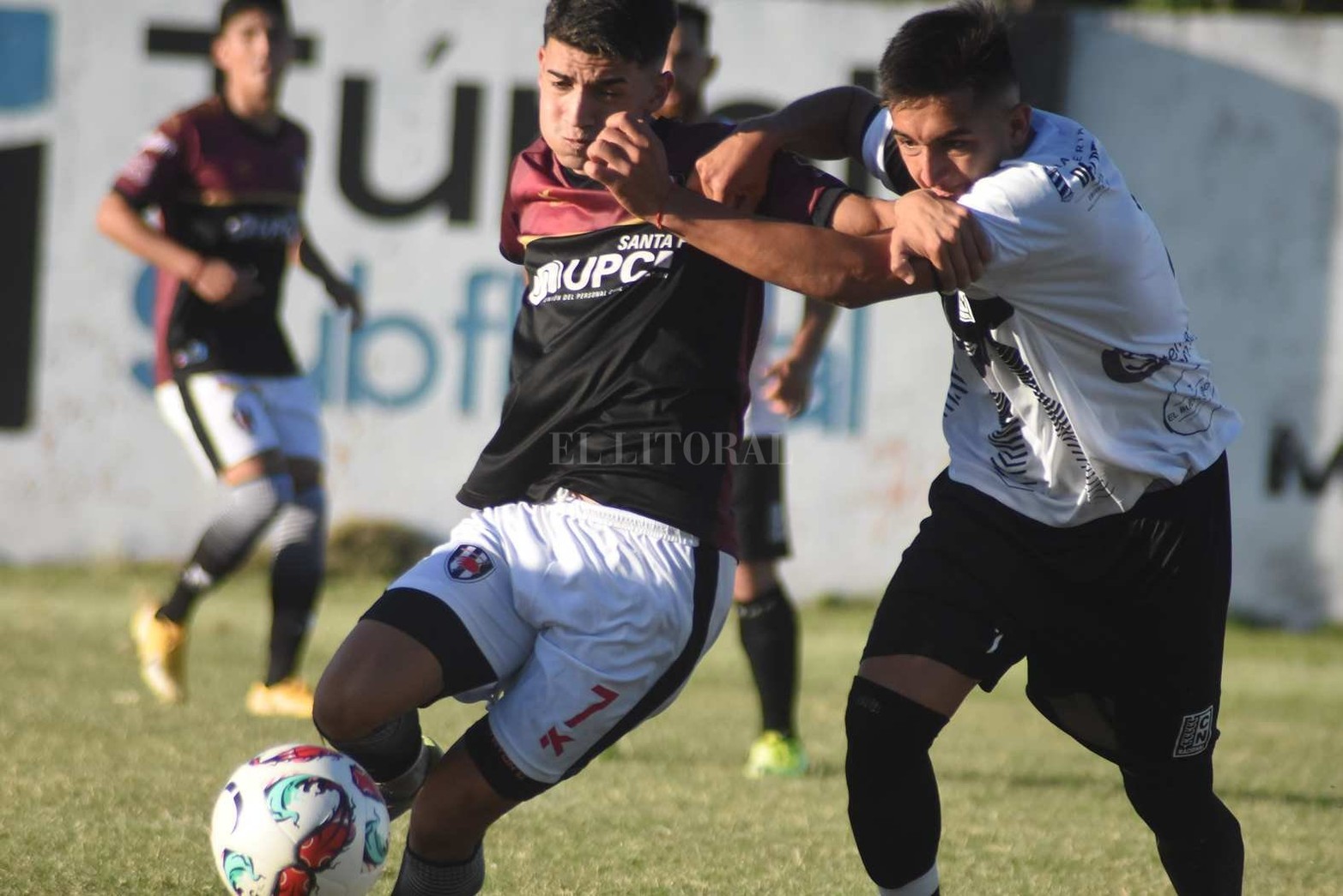 Por la liga Santafesina de fútbol, en barrio Transporte, Pucara recibió a Nacional.