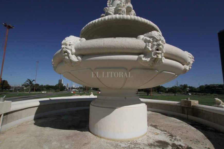 La fuente de la Cordialidad volvió a quedar sin agua