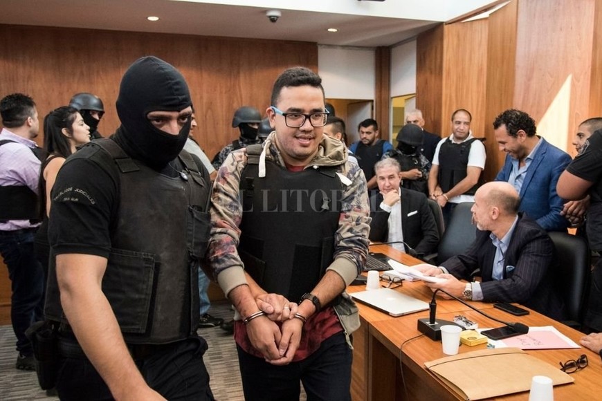 ELLITORAL_442305 |  Archivo El Litoral. Un allegado al  Clan Cantero , cuyo jefe  Guille  Cantero (en la foto) conduce la banda de narcotraficantes Los Monos de la ciudad de Rosario, es quien comprometió a Lucchini.