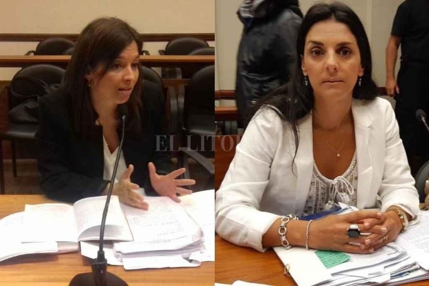 ELLITORAL_451684 |  El Litoral Las fiscales Gabriela Arri y Lucila Nuzzo.