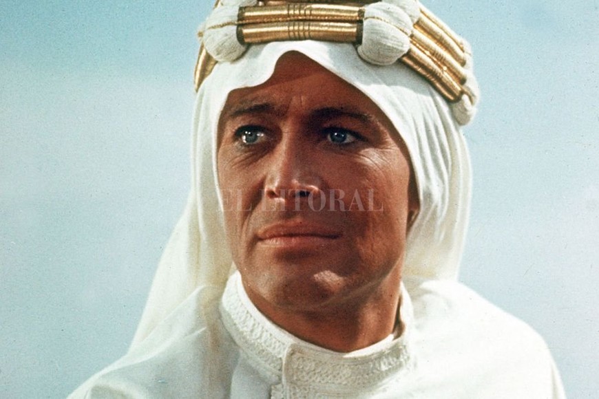 ELLITORAL_452095 |  Archivo El Litoral Peter O´Toole en la piel de Lawrence de Arabia en la película de 1962.