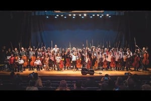 ELLITORAL_451426 |  Gentileza de las organizadoras Durante el gran concierto del domingo se ejecutarán diversos arreglos de folclore argentino para conjunto de cellos, que después se compartirá con otros docentes para la enseñanza de la música argentina.