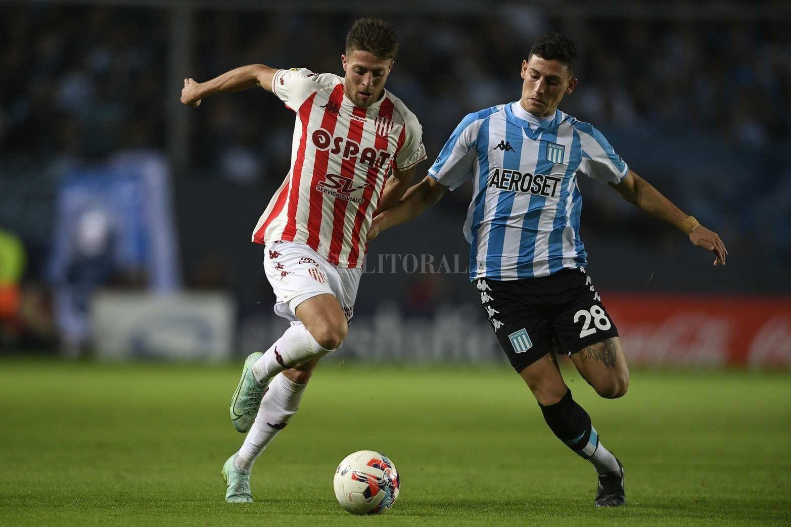 Unión perdió 1 a 0 frente al líder Racing de la zona A.