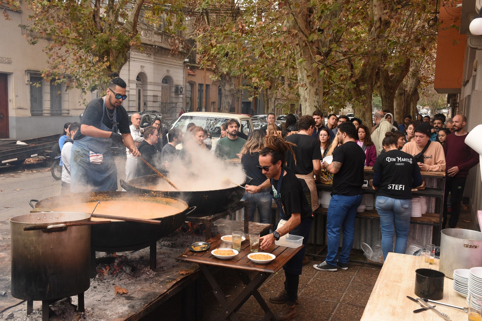 El locro es un plato tradicional para las fechas patrias.