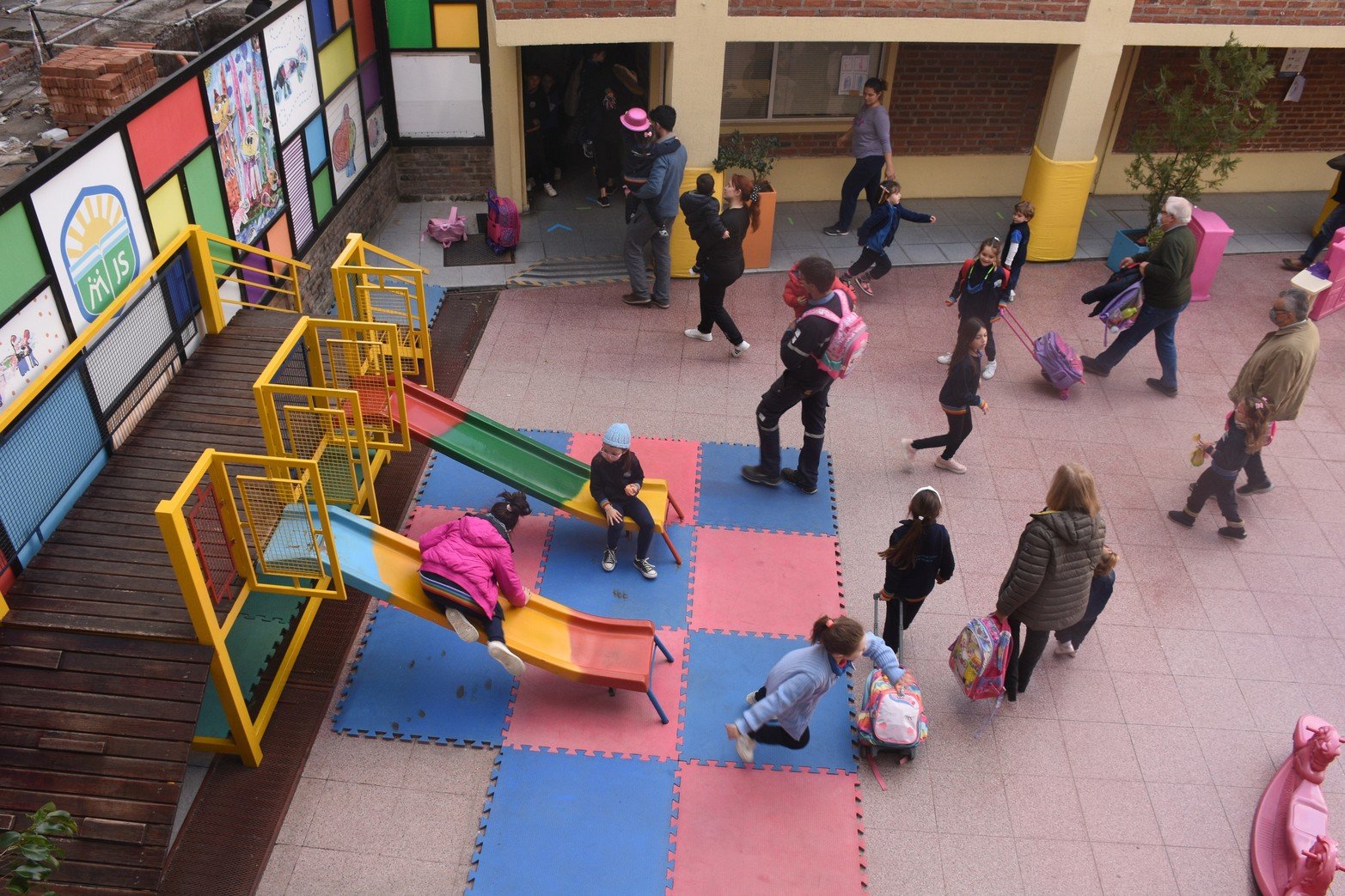 Jardín de Infantes N° 1490 del Centro Educativo Jerárquicos. Foto: Luis Cetraro