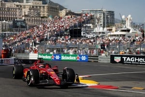 Formula One F1 - Monaco Grand Prix - Circuit de Monaco, Monte Carlo, Monaco - May 27, 2022
Ferrari's Charles Leclerc in action during practice REUTERS/Benoit Tessier