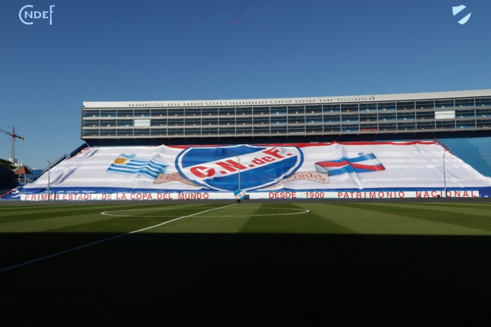 El estadio de Nacional donde jugará Unión los octavos de final de la Copa Sudamericana. Enfrenta a un grande del continente americano.