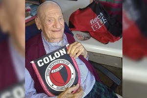 hincha 100 años colón campeón