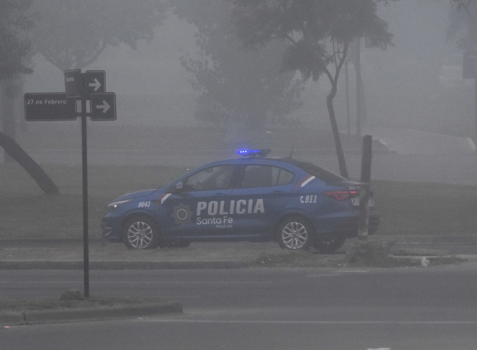 Visibilidad reducida por neblina en Santa Fe y la región