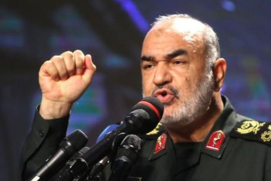Hossein Salami, comandante en jefe de la Guardia Revolucionaria. Crédito: Gentileza
