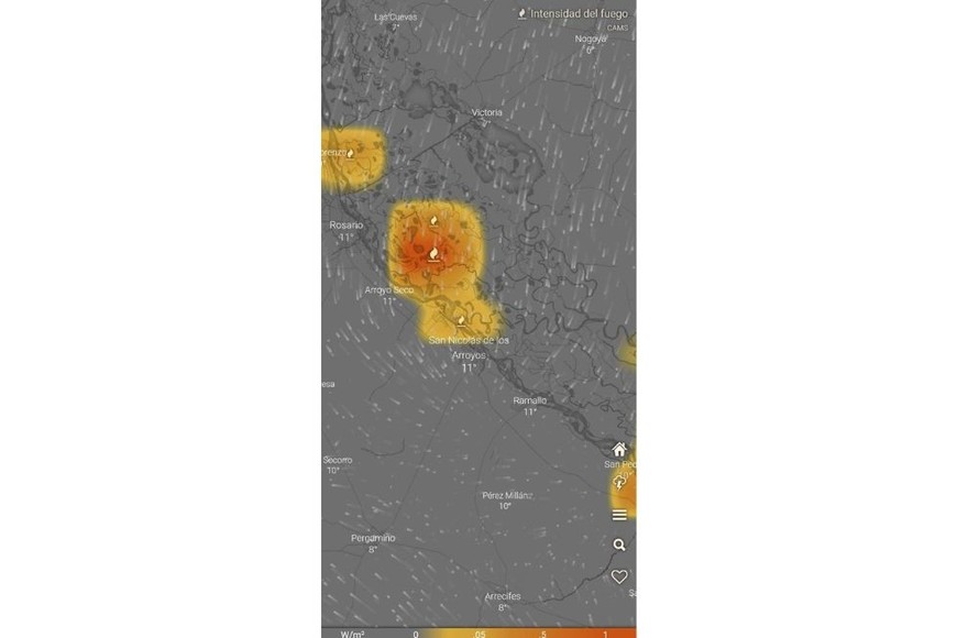 La contaminación del aire fue 2,5 veces más alto de lo recomendable