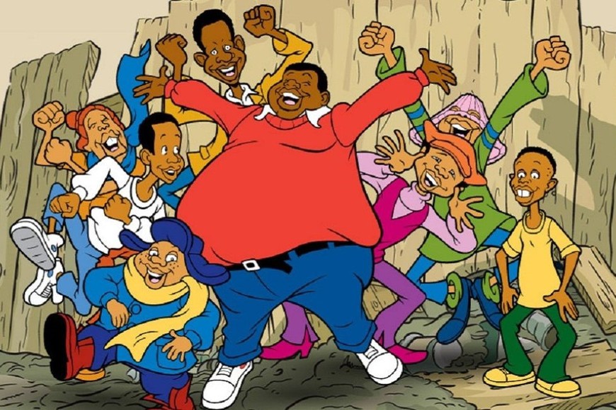 En 1975 se encontraba en emisión la serie animada "Fat Albert y los niños Cosby".