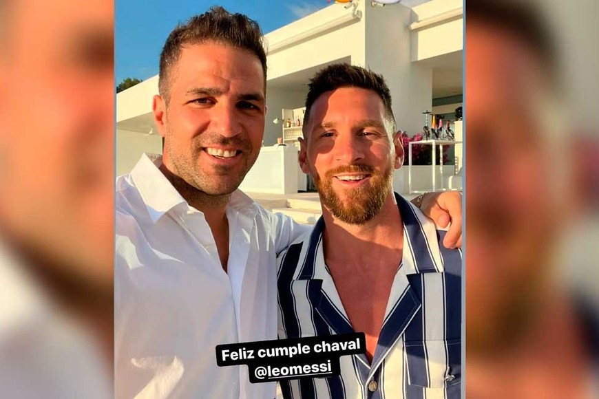 El cumpleaños de Messi.