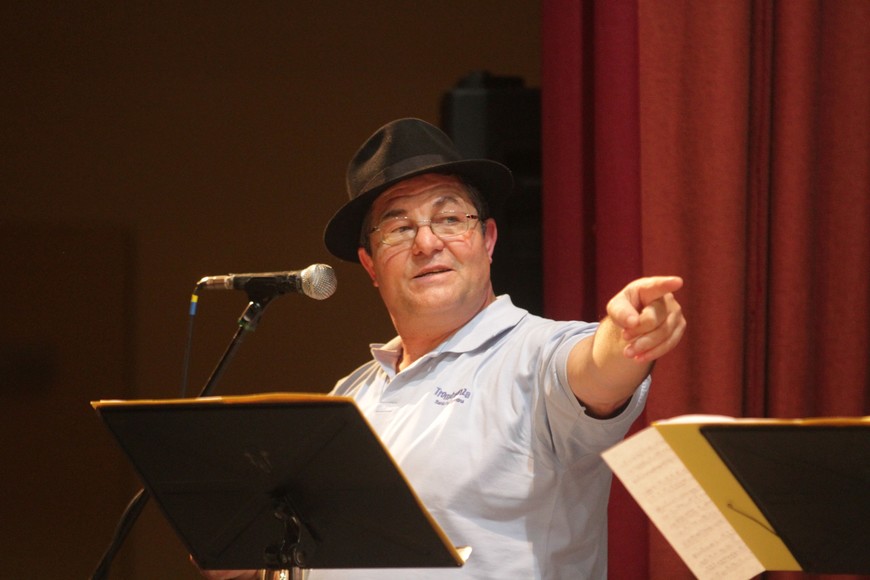 Trombonanza: Rubén Carughi, músico y docente santafesino, es el fundador y motor constante del encuentro.