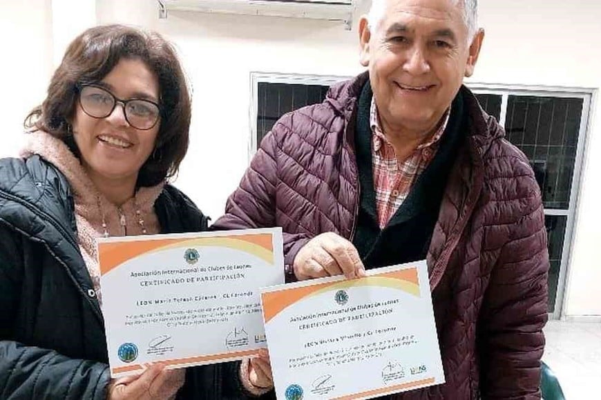 El Club de Leones de Coronda recibió la Palma de Oro distrital - El Litoral