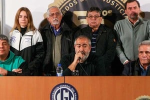 La cúpula de la CGT definirá si realiza un paro general. Podría ser el miércoles. Crédito: Noticias Argentinas