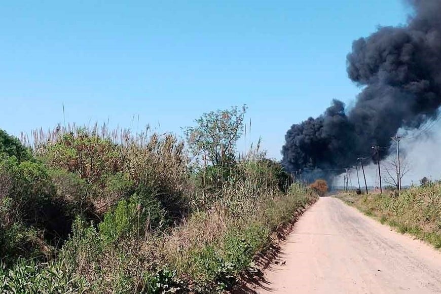 incendio monte vera mujer herida