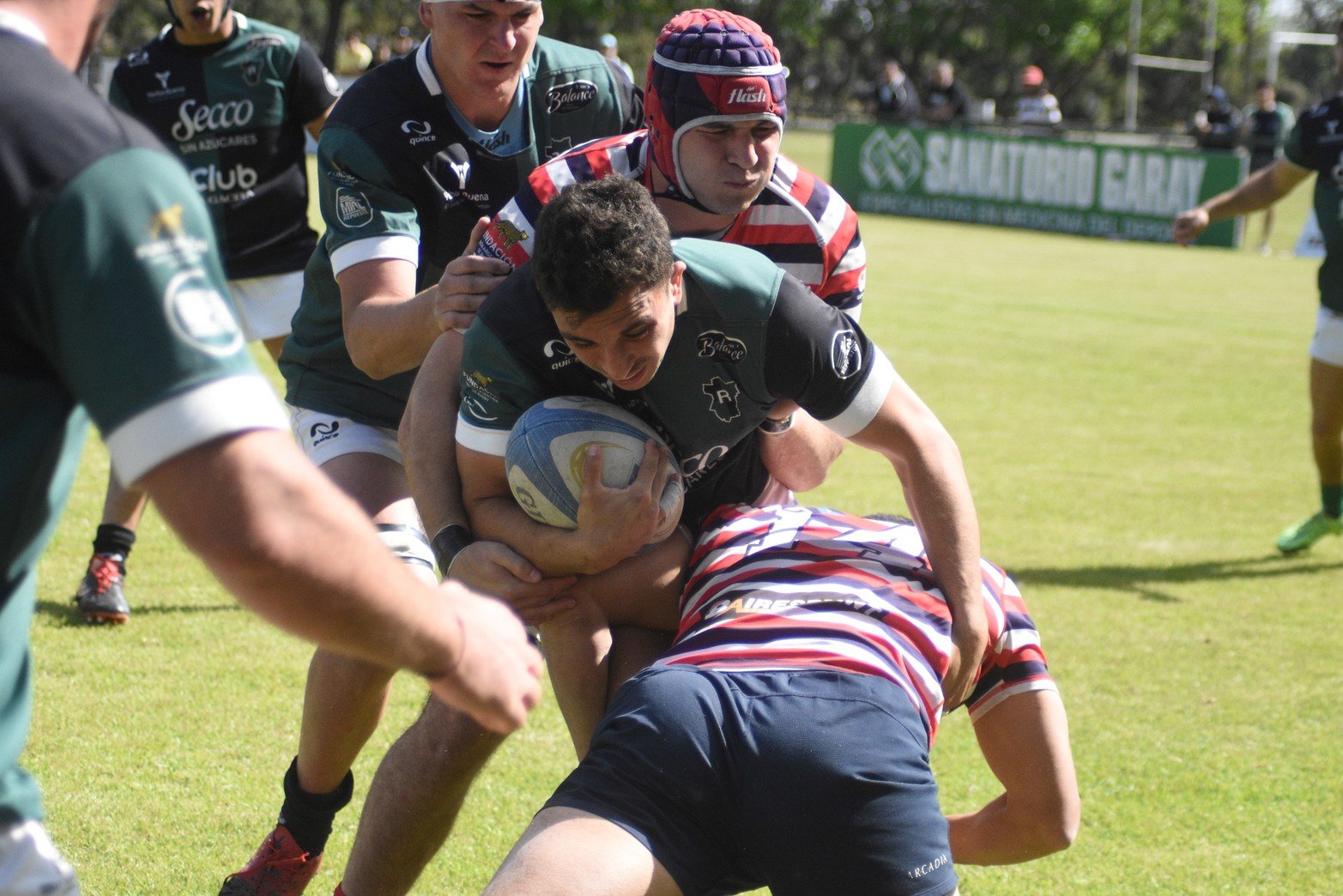 Santa Fe Rugby ganó y está en los cuartos de final del Torneo del Interior
El equipo de Sauce Viejo derrotó a Tucumán Rugby por 38 a 32. Foto Luis Cetraro