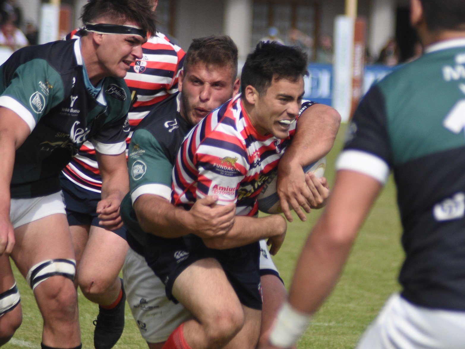 Santa Fe Rugby ganó y está en los cuartos de final del Torneo del Interior
El equipo de Sauce Viejo derrotó a Tucumán Rugby por 38 a 32. Foto Luis Cetraro