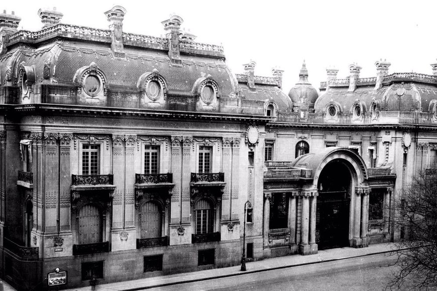 Palacio Anchorena de Retiro en 1936. Foto: Archivo.