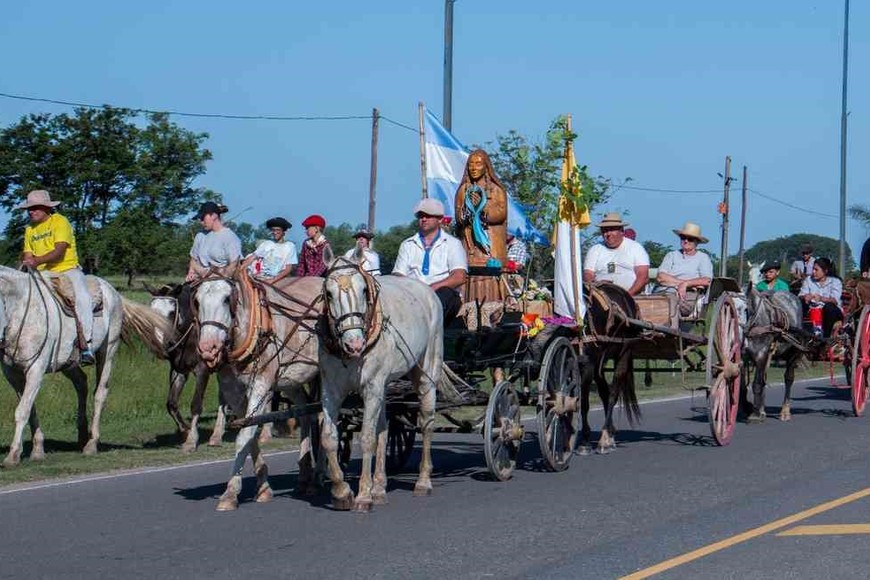 Por segundo año consecutivo la Cabalgata por la Fe y la Unión de los Pueblos, fue declarada de Interés Turístico por la Secretaría de Turismo de la provincia de Santa Fe. Foto: Archivo