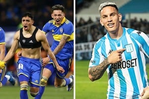 Boca y Racing mano a mano por el título.