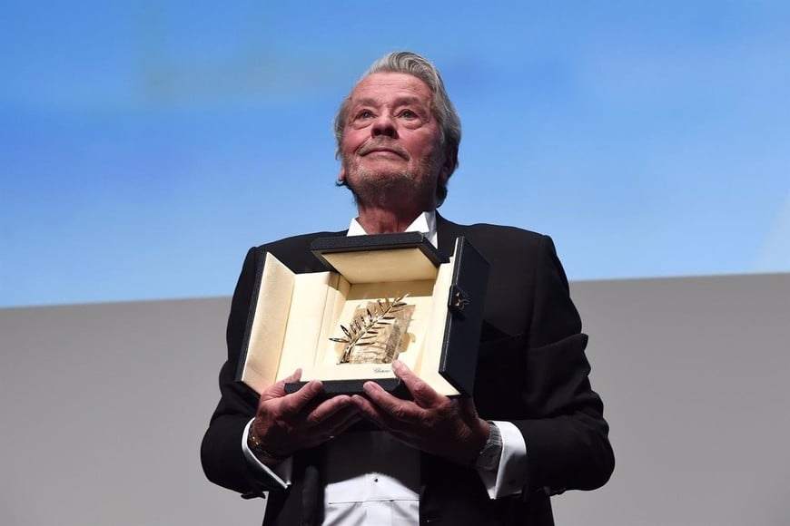 Alain en el festival de Cannes en 2019.