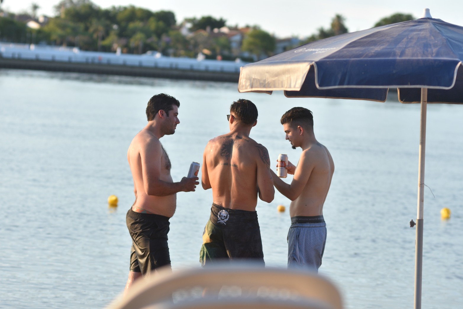 Arrancó la temporada de playa con un día caluroso