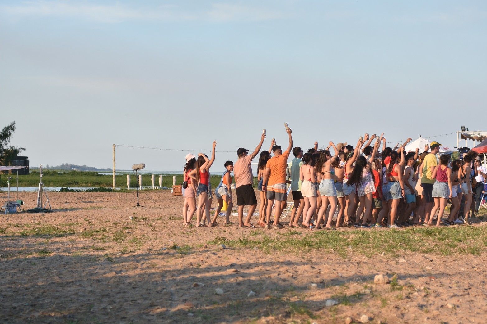 Arrancó la temporada de playa con un día caluroso