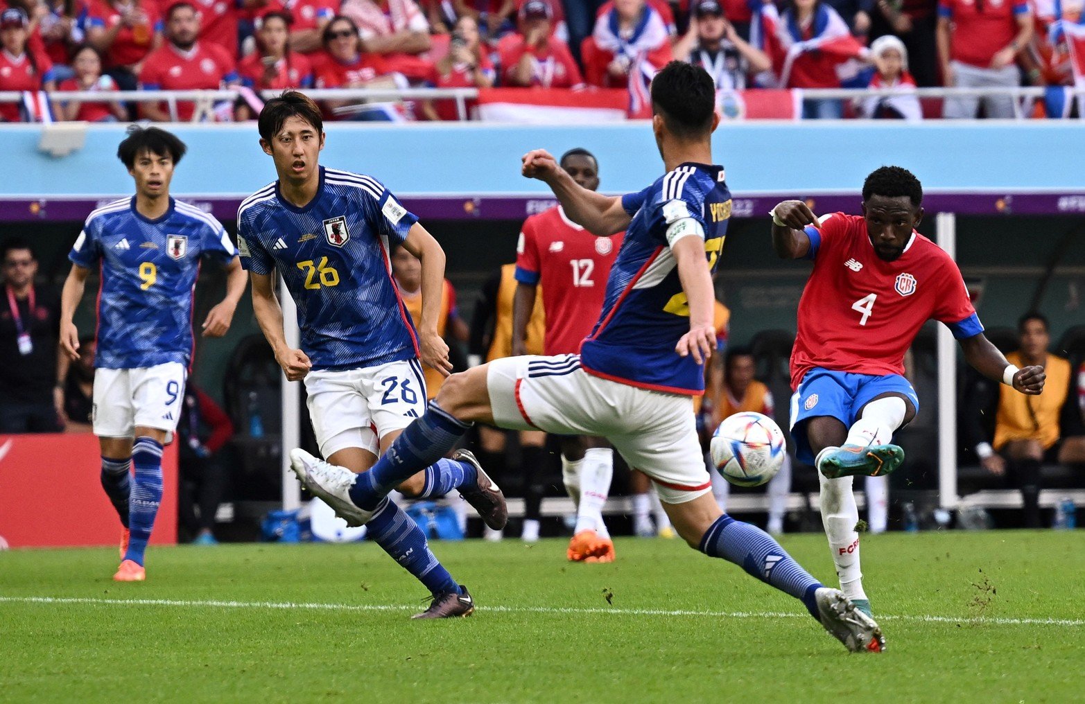 Costa Rica 1 Japón 0 por el grupo E