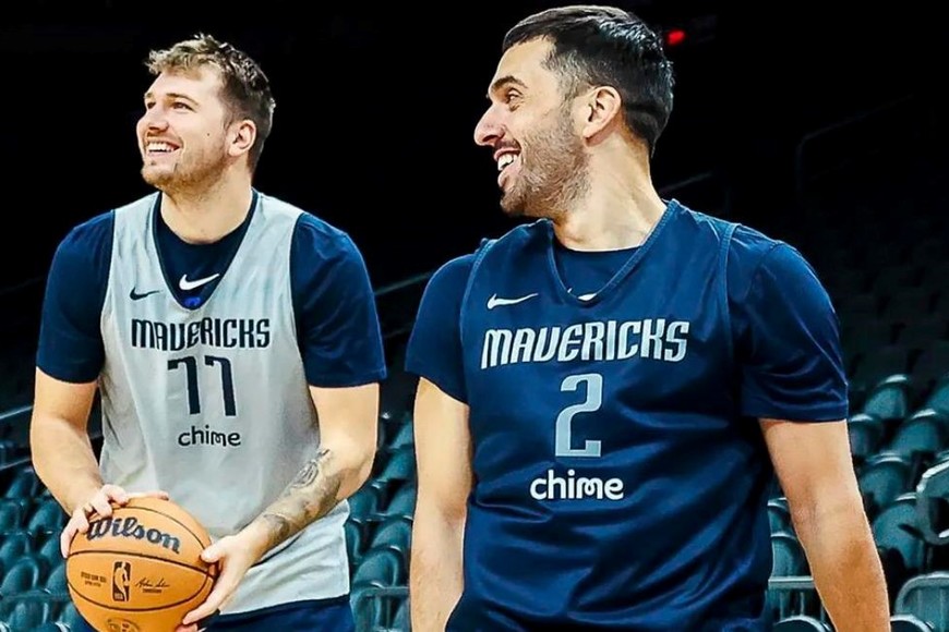 La amistad entre Doncic y Campazzo había sido clave para rubricar su llegada a Dallas.