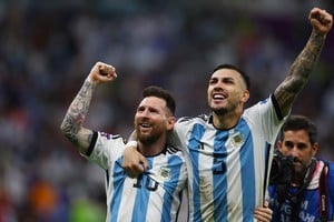Siempre sufriendo: Argentina le ganó por penales a Países Bajos. / Reuters