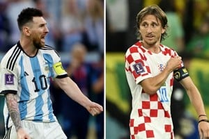 Lionel Messi  y Luka Modric, las claves de cada seleccionado. Crédito: Reuters