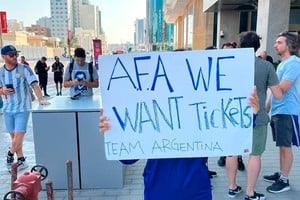Argentinos piden entradas para la final