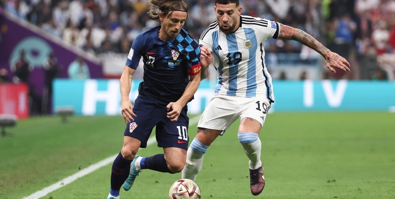 Nicolás Otamendi llegará a los 100 partidos en la Selección Argentina en la final del Mundial