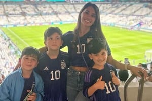Antonela Roccuzzo mostró cómo vive el hijo mayor de Lionel Messi las horas previas a la final con Francia.