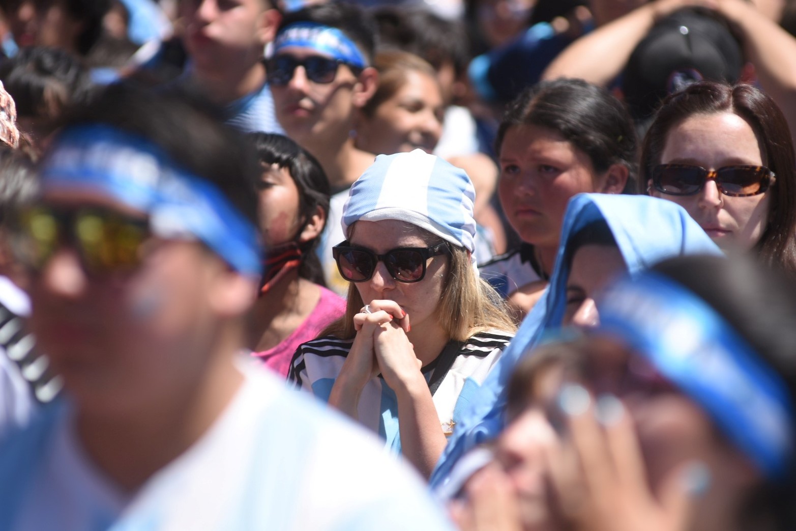 Los festejos en Santa Fe. Argentina campeón mundial luego de 36 años. Foto Pablo Aguirre