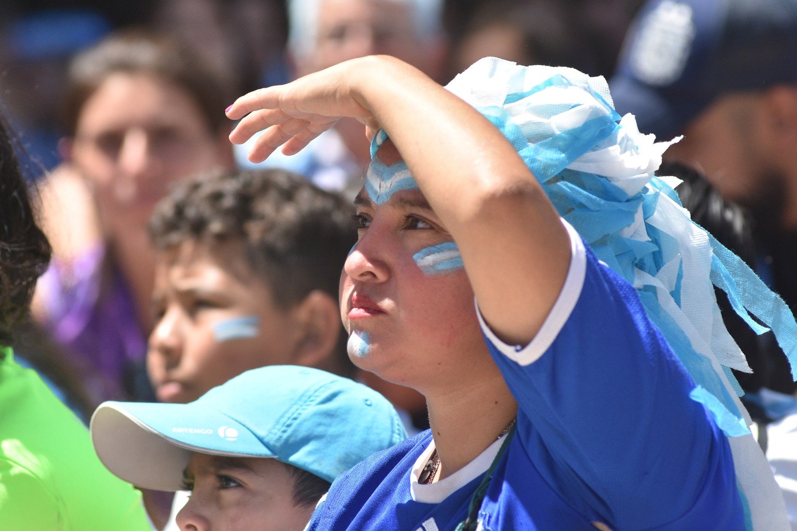 Así lo vive la ciudad de Santa Fe a la final de la Copa del Mundo de Fútbol. En Fábrica El Molino.